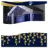 Cascata Led Luz Natal Pisca Pisca Decoração Natalina 10m Cor Das Luzes Branco Frio 220v
