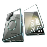 Case 360º Shield Metal Para Samsung S22 S24 S23 Ultra Fe +