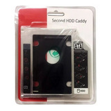 Case Adaptador Caddy 2 Hd Ssd dvd P notebook 12mm 12 7mm