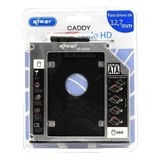 Case Caddy Hd Ssd Sata Adaptador Gaveta Dvd Notebook 12,7mm