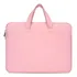 Case Capa Acolchoada Segurança Para Notebook Laptops Viagem Cor Rosa