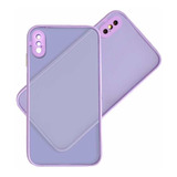 Case Capa Capinha P/ iPhone X Xs 5.8 Translucida Ant Impacto