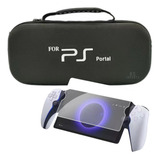 Case Capa Maleta Portal Ps5   Pelicula De Vidro Ps Portal
