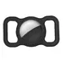 Case Capa Para Airtag Coleira Silicone Cachorro Dog Gato Cor Preto
