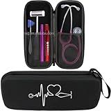 Case Capa Porta Estojo Compacta Rígido Estetoscópio Médico Enfermeiro 28 5x11x6 5cm