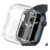 Case Capa Silicone 360º Protetor Para Apple Watch - Series 7