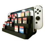 Case Card Game Stand Compatível Dock Nintendo Switch