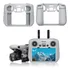 Case Controle Dji Rc 2 Air 3 Capa Silicone Proteção Drone Nf