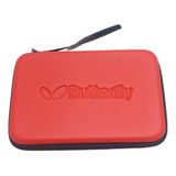 Case Duplo Red Butterfly
