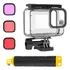 Case Estanque + 3 Filtros + Boia P/ Gopro 11 10 9 - Telesin
