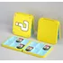 Case Estojo Porta 12 Jogos Cartuchos Para Nintendo Switch Cor Amarelo
