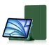 Case Fólio Slim Proteção Total Para iPad Air M2 - Magnética Cor Verde-escuro