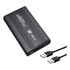 Case Gaveta Para Hd Externo Usb 2.5 Sata Pc Notebook Alumínio Luuk Young Hd09 Preto