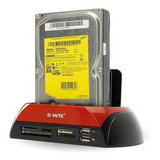 Case Hd Externo Dock Station Notebook Sata E Ide 2,5 E 3,5