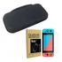 Case Nintendo Switch Estojo Proteção Viagem + 2 Películas Cor Preto