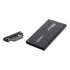 Case Para Hd E Sdd Para Notebook Usb 2.0 Externo Cor Preto