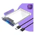 Case Para Hd Slim Externo Usb 3.0 Computador Ssd Hdd Sata 2.5 Notebook Pc Ps4 Transparente Facility Shops