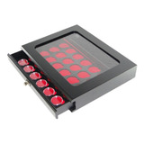 Case Porta Moedas Antigas Raras Coleção 27 Mm 1 Gaveta