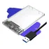 Case Portátil Slim Hd Ssd Externo Adaptador Usb 3.0