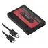 Case Preto Pra Hd Ssd Externo Fita K7 Usb Pra Dvd Player