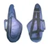 Case Sax Alto Extra Luxo Nylon 600 Forro Resinado - Cor Azul