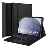 Case + Teclado Br Ç Touch Para Galaxt Tab A9+ Tela 11 Pol