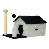 Casinha Arranhador Gatos Conforto
