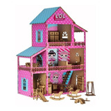 Casinha Boneca Adesivada Casa