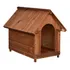 Casinha Cachorro Madeira N  03 Cor Casinha Envernizada
