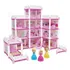 Casinha De Boneca Castelo Da Princesa 240 Com 3 Boneca