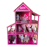Casinha De Boneca Rosa
