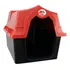 Casinha N4 Pet Gato Cães Golden Border Collie Casa Cachorros Cor Vermelho