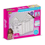 Casinha Para Montar E Pintar Da Barbie Fun Divirta Se F00871