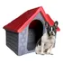 Casinha Plástica Cachorro Bangalo Número 4 Cor Vermelho