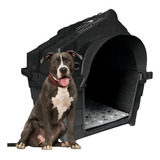 Casinha Plastica Cachorro Numero 6 Cor Preto