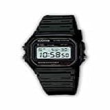 Casio Relógio Digital Masculino Preto Clássico W59-1v, Preto, Onesize, Relógio De Quartzo, Digital