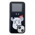 Caso Game Boy Com Bearbrick Tela Colorida Para iPhone 14