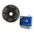 Cassete Shimano Hg31 11-34 Megarange + Corrente Kmc Prata 8v