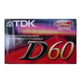 Cassete Tdk D60 Original