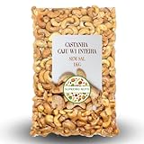 Castanha De Caju Torrada Inteira W1 Exportação Premium Sem Sal Embalado A Vácuo Supremo Nuts