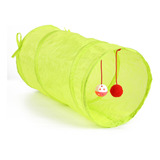 Cat Tunnel Toy Green