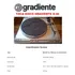 Catálogo / Folder: Toca Disco Gradiente D-40 # Novo Okm.