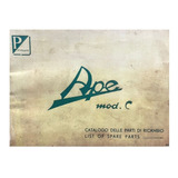 Catalogo Pecas Vespacar 1960