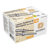 Cateter Intravenoso Periferico Iv 14g Cx 100uni Descarpack