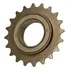 Catraca Roda Livre Bike 20 Dentes Toda Esferada Marrom Goal