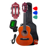 Cavaco Giannini Cs14n Eletroacústico Palheta Cabo Capa Afina