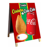 Cavalete 90x60cm Coxinha Coca