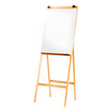 Cavalete Flip Chart Quadro Branco Madeira Bloco Papel 1 50m Cor Amarelo