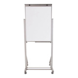 Cavalete Para Flip-chart Magnético 100x70 Pês Alumínio Rodas