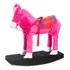 Cavalinho De Balanço Simples   Diversão Cor Rosa chiclete